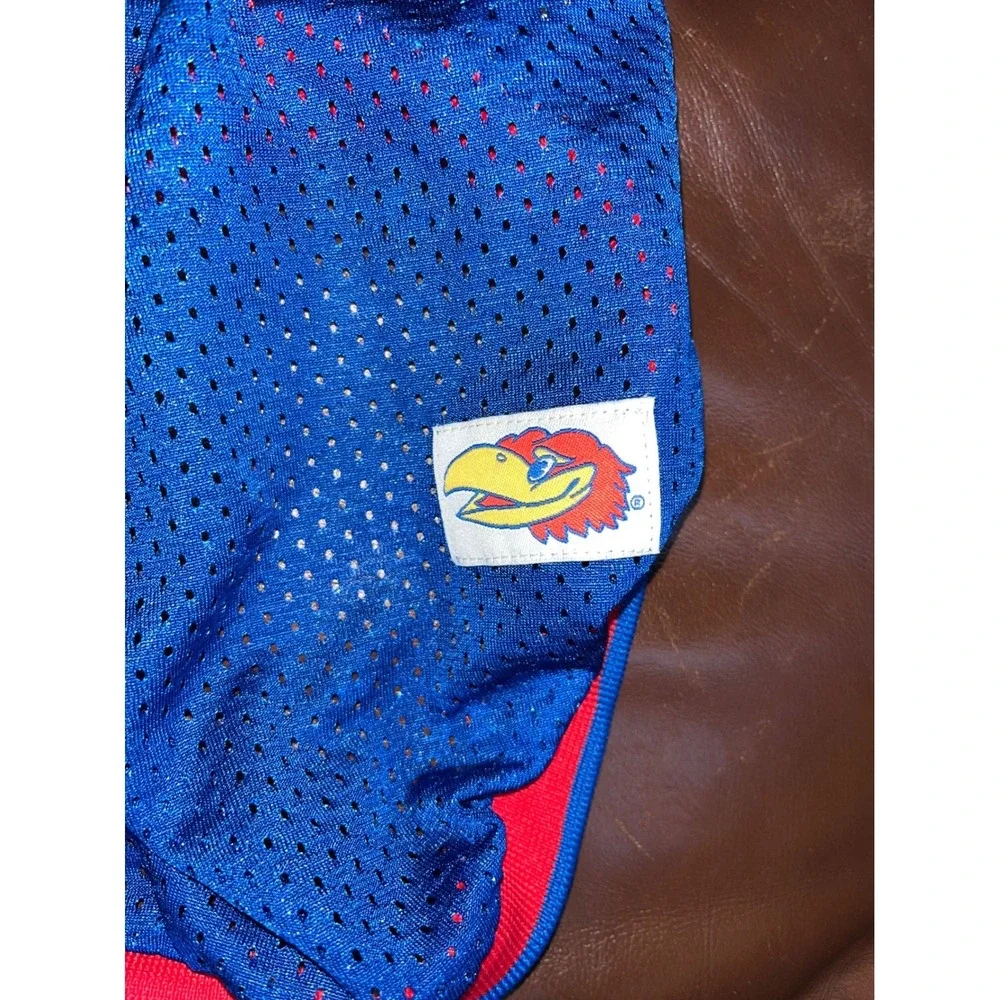 Kansas KU Jayhawks Pet Dog Jersey Shirt Blue Red Large Basketball NCAA